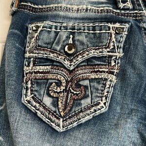 Rock Revival Linne Easy Crop Jeans 26